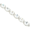 Браслет Xuping цвет Родий с кристаллами Swarovski Прозрачные Кристаллы Clear доп.замок два размера 16,18,5см х фото №2 Браслет Xuping цвет Родий с кристаллами Swarovski Прозрачные Кристаллы Clear доп.замок два размера 16,18,5см х фото №2
