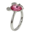 Кольцо Xuping цвет Родий с кристаллами Swarovski Мишка кристалл Rose фото №2 Кольцо Xuping цвет Родий с кристаллами Swarovski Мишка кристалл Rose фото №2