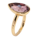 Кольцо Xuping цвет 18K с кристаллами Swarovski Кристалл капля Rose 19 х 14мм фото №2