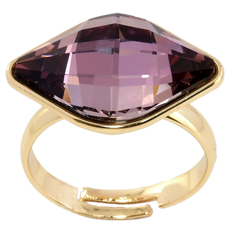 Кольцо Xuping цвет 18K с кристаллами Swarovski Крупный Граненый Кристалл Burgundy, 21х14мм фото №11 Кольцо Xuping цвет 18K с кристаллами Swarovski Крупный Граненый Кристалл Burgundy, 21х14мм фото №11