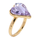 Каблучка Xuping колір 18K з кр-ми Swarovski Кристальне серце Tanzanite фото №2