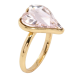 Кольцо Xuping цвет 18K с кр-ми Swarovski Кристальное сердце Light Rose фото №2