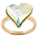 Кольцо Xuping цвет 18K с кр-ми Swarovski Кристальное сердце АВ фото №1 Кольцо Xuping цвет 18K с кр-ми Swarovski Кристальное сердце АВ фото №1