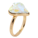 Кольцо Xuping цвет 18K с кр-ми Swarovski Кристальное сердце АВ фото №2 Кольцо Xuping цвет 18K с кр-ми Swarovski Кристальное сердце АВ фото №2