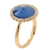 Кольцо Xuping цвет 18K с кр-ми Swarovski Кристалл Royal Blue ø 16мм фото №3 Кольцо Xuping цвет 18K с кр-ми Swarovski Кристалл Royal Blue ø 16мм фото №3