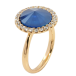 Кольцо Xuping цвет 18K с кр-ми Swarovski Кристалл Royal Blue ø 16мм фото №3 Кольцо Xuping цвет 18K с кр-ми Swarovski Кристалл Royal Blue ø 16мм фото №3
