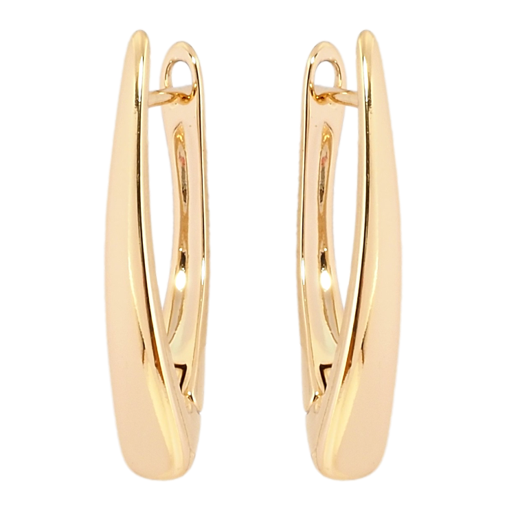 Серьги Xuping Позолота 18K английский замок Скобы фото №4