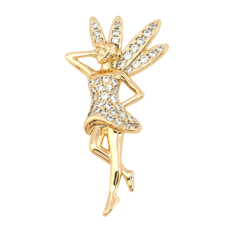 Кулон Xuping Позолота 18K Фея для ланцюжка до 2мм фото №1