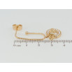 Серьги Xuping Позолота 18K пусеты Декоративные подвески фото №2
