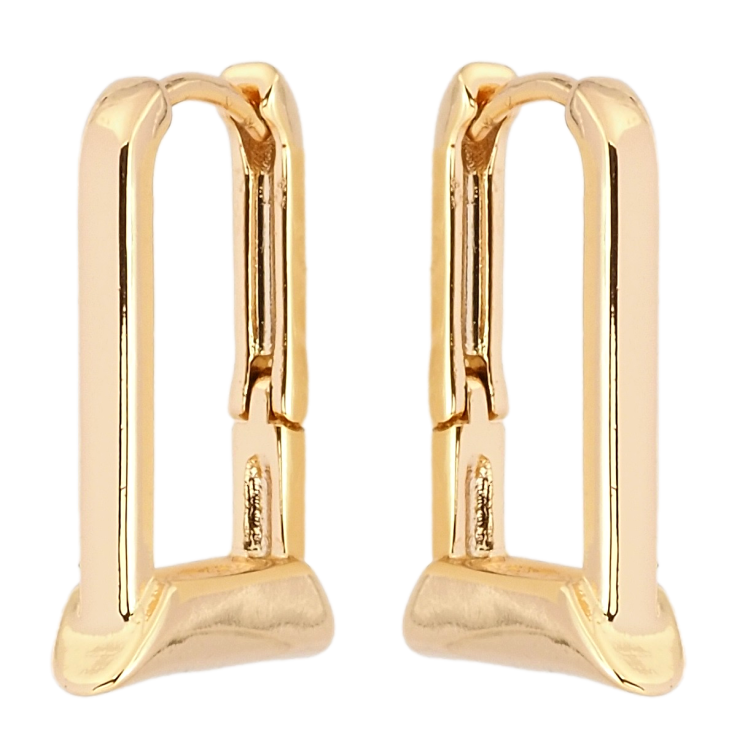 Серьги Xuping Позолота 18K колечки Декоративные фото №24