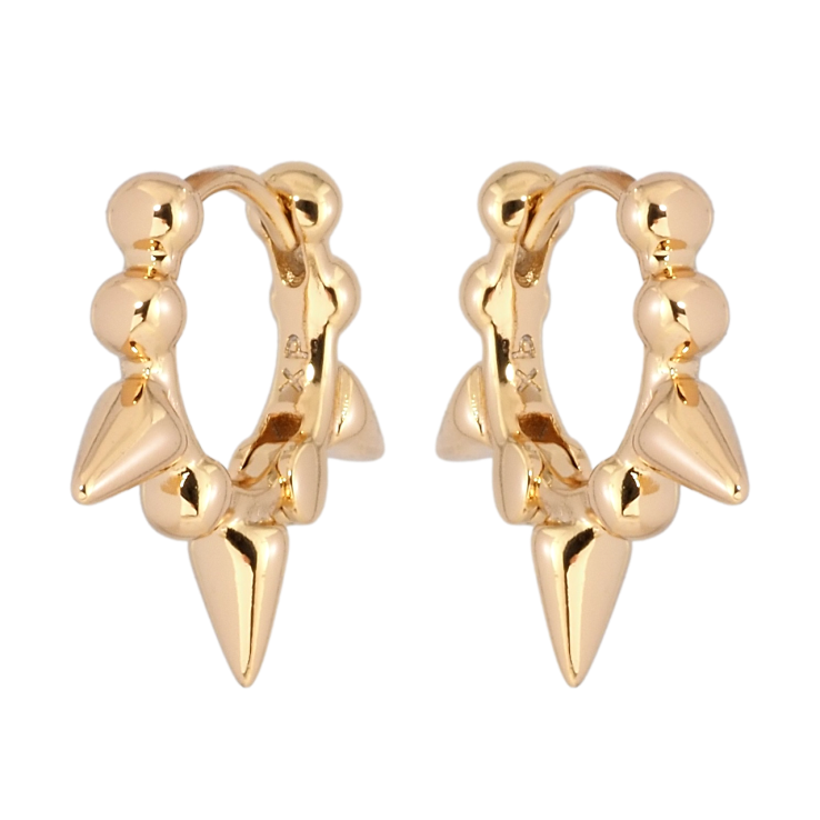 Серьги Xuping Позолота 18K колечки Декоративные фото №7 Серьги Xuping Позолота 18K колечки Декоративные фото №7