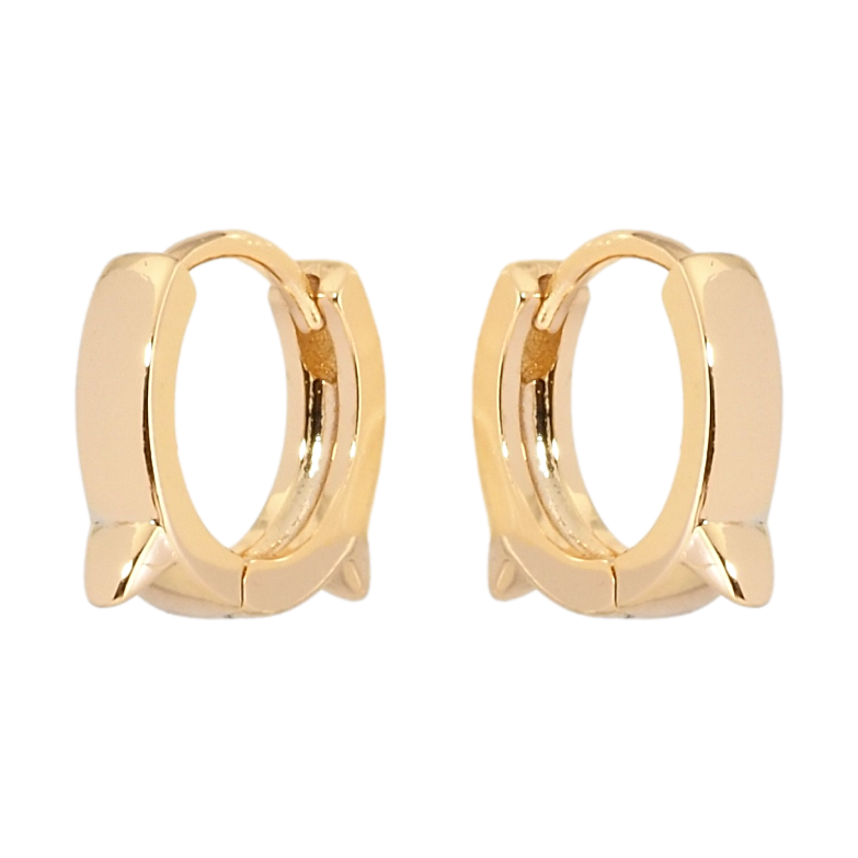 Сережки Xuping Позолота 18K колечка Фігурні фото №1