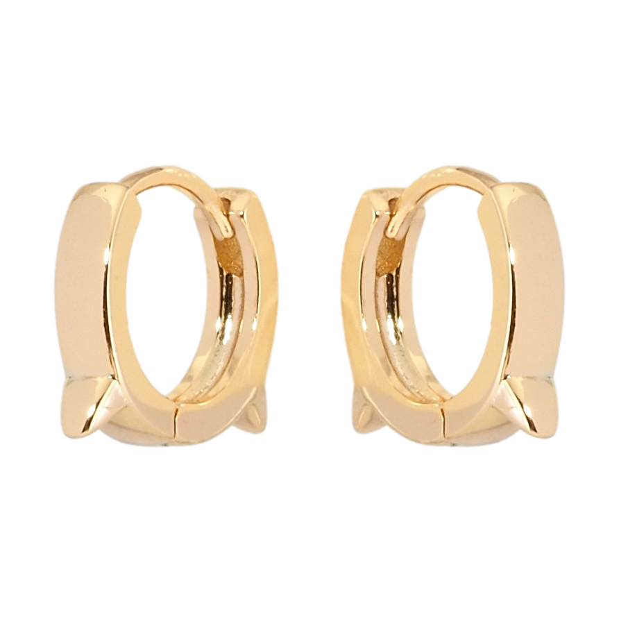 Сережки Xuping Позолота 18K колечка Фігурні фото №1