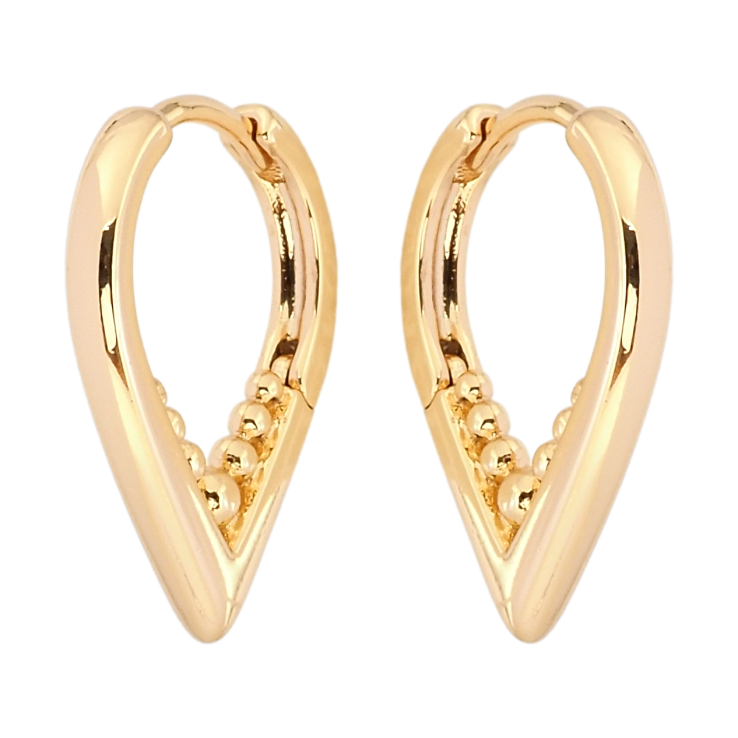 Серьги Xuping Позолота 18K колечки Декоративные фото №6 Серьги Xuping Позолота 18K колечки Декоративные фото №6