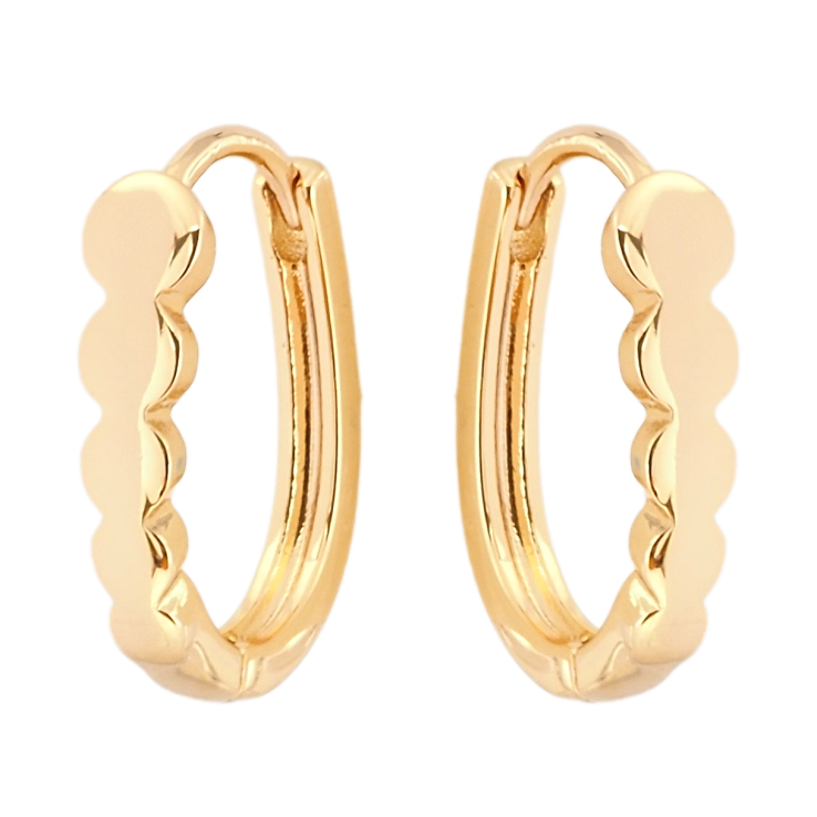 Серьги Xuping Позолота 18K колечки Декоративные фото №2 Серьги Xuping Позолота 18K колечки Декоративные фото №2