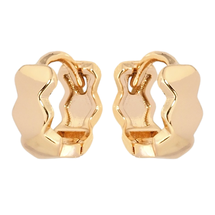 Серьги Xuping Позолота 18K колечки Фигурные фото №8