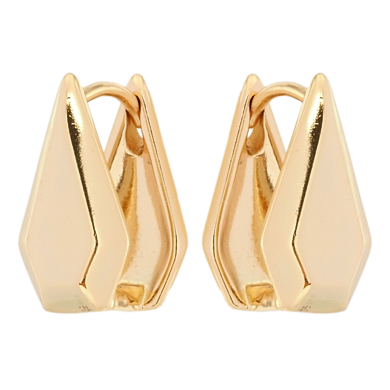 Сережки Xuping Позолота 18K колечка Фігурні фото №1