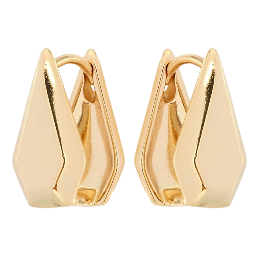 Сережки Xuping Позолота 18K колечка Фігурні фото №1