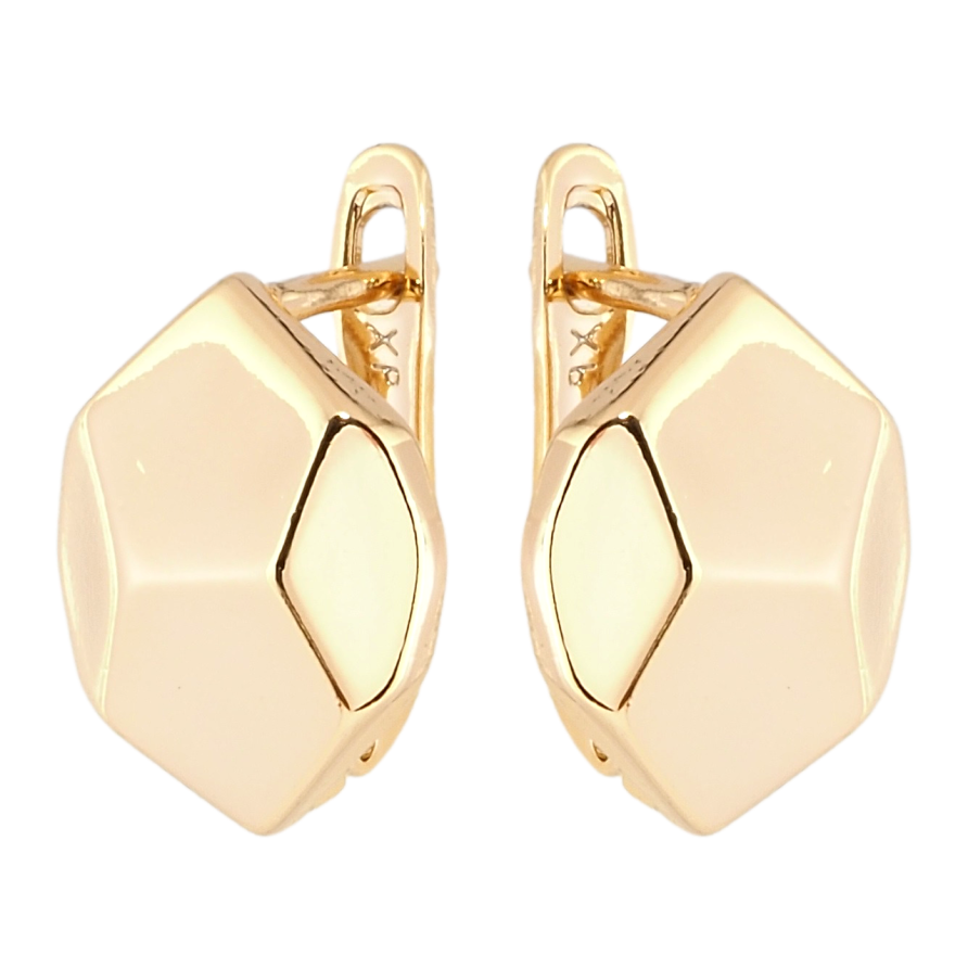 Серьги Xuping Позолота 18K английский замок Фигурные фото №1