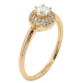 Кольцо Xuping Позолота 18K Инкрустация цирконием фото №2 Кольцо Xuping Позолота 18K Инкрустация цирконием фото №2
