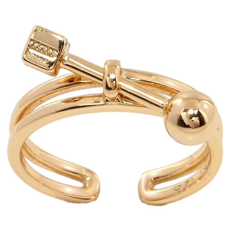 Каблучка Xuping Позолота 18K Модерн фото №1 Каблучка Xuping Позолота 18K Модерн фото №1