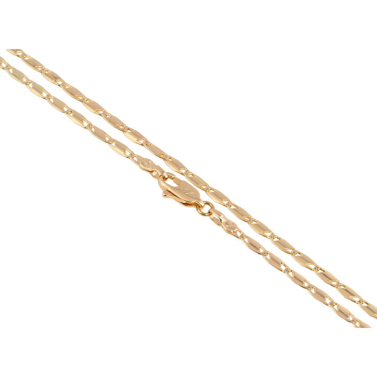 Цепочка Xuping Позолота 18K Плетение Морская цепь длина 45см х 3мм фото №20 Цепочка Xuping Позолота 18K Плетение Морская цепь длина 45см х 3мм фото №20