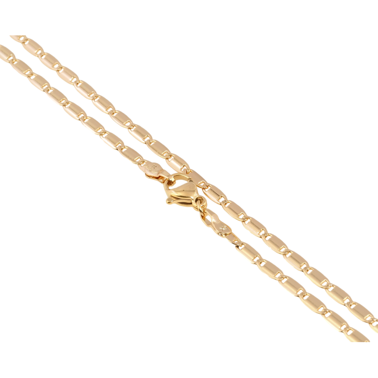 Цепочка Xuping Позолота 18K Плетение Морская цепь длина 45см х 3мм фото №21 Цепочка Xuping Позолота 18K Плетение Морская цепь длина 45см х 3мм фото №21