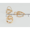 Набор Xuping Позолота 18K Серьги Кулон Сердечки фото №3 Набор Xuping Позолота 18K Серьги Кулон Сердечки фото №3