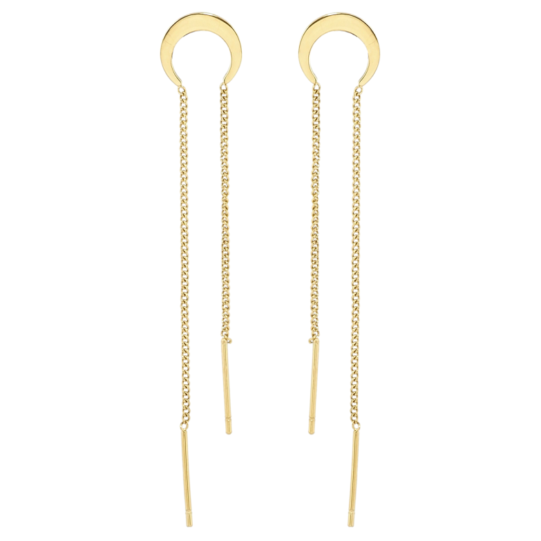 Серьги Xuping TTM Stainless Steel цвет 14K пусеты Декоративные подвески фото №1