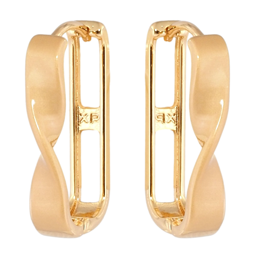 Серьги Xuping Позолота 18K колечки Декоративные покрашенные эмалью фото №1