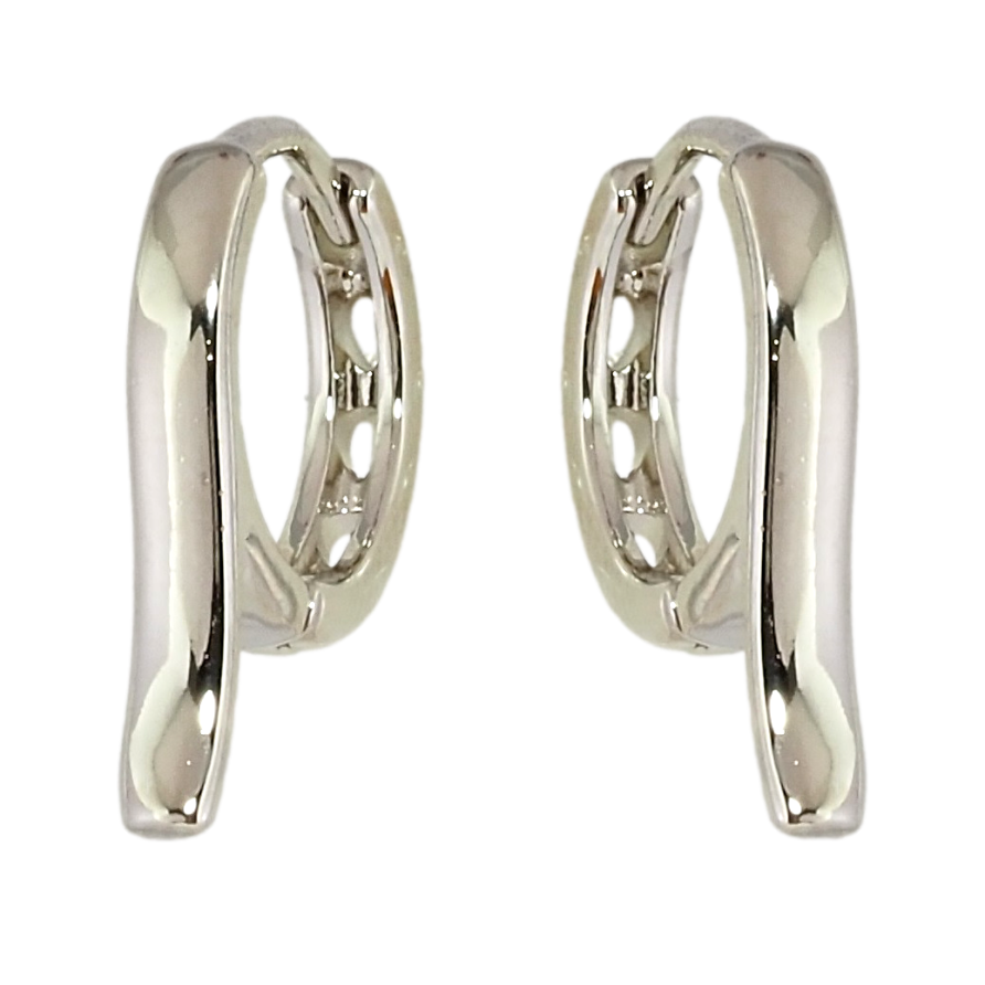 Сережки Xuping Родій колечка Декоративні фото №1