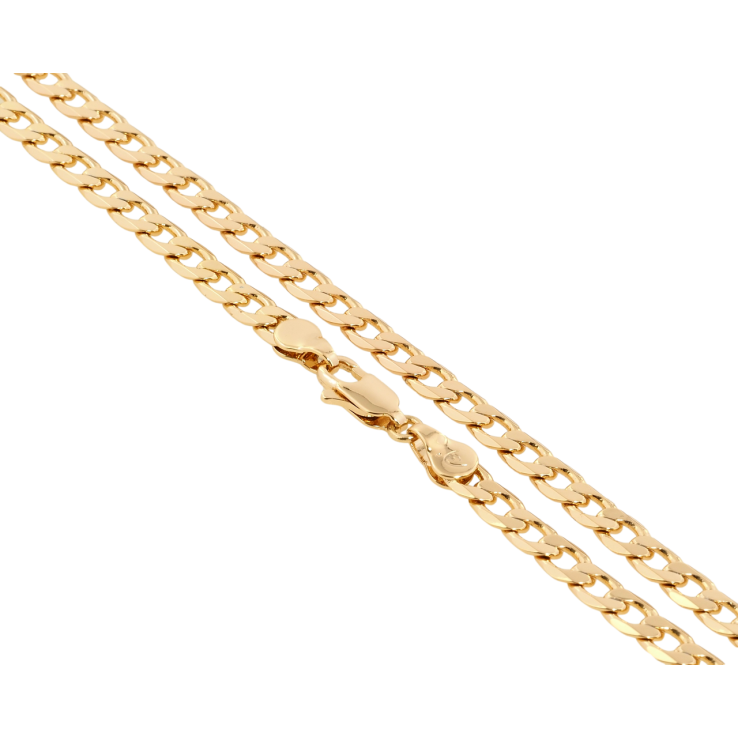 Цепочка Xuping Позолота 18K Плетение Панцирное длина 44см х 5мм фото №18 Цепочка Xuping Позолота 18K Плетение Панцирное длина 44см х 5мм фото №18