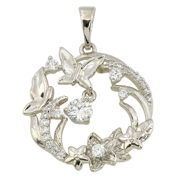 Кулон Xuping Родій Радості літа для ланцюжка до 5мм фото №8