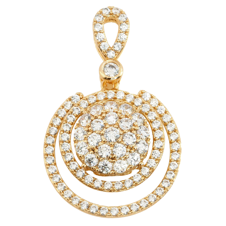 Кулон Xuping Позолота 18K Инкрустация цирконием для цепочки до 4мм фото №20 Кулон Xuping Позолота 18K Инкрустация цирконием для цепочки до 4мм фото №20