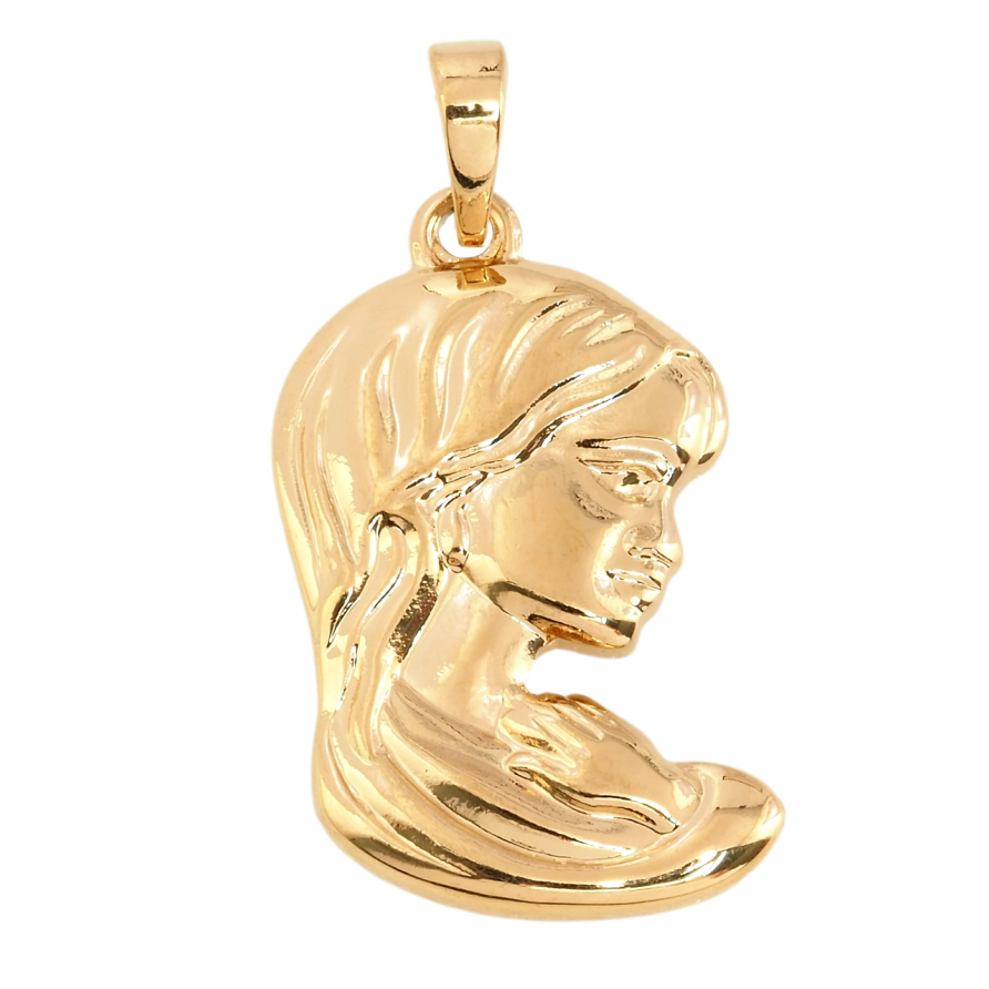 Кулон Xuping Позолота 18K Діва для ланцюжка до 5мм фото №1