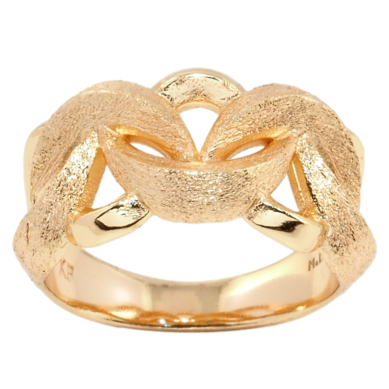 Каблучка Xuping M&L Колір 18К Декоративний візерунок з крокреню фото №1 Каблучка Xuping M&L Колір 18К Декоративний візерунок з крокреню фото №1