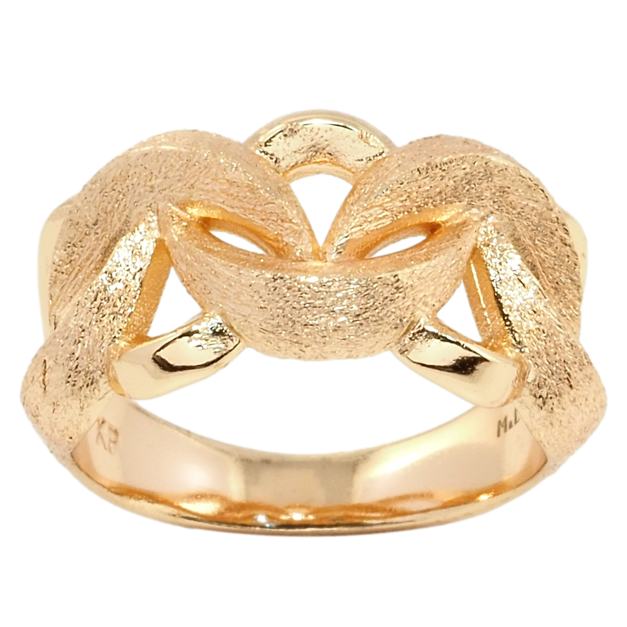 Каблучка Xuping M&L Колір 18К Декоративний візерунок з крокреню фото №1 Каблучка Xuping M&L Колір 18К Декоративний візерунок з крокреню фото №1