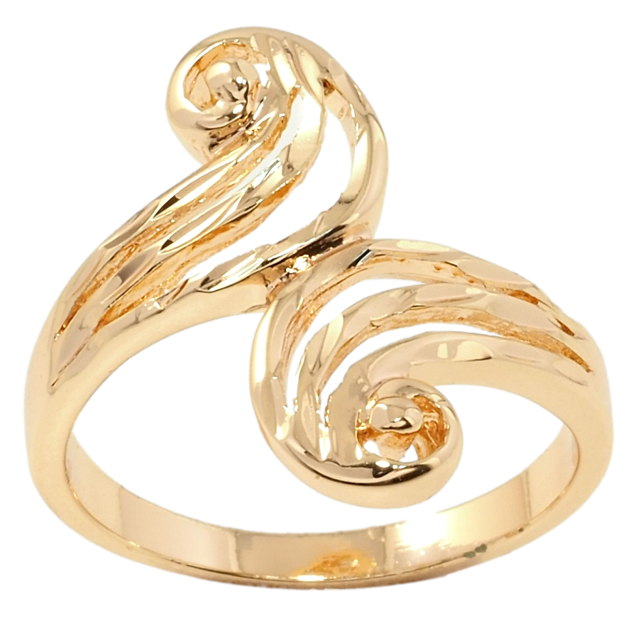 Кольцо Xuping M&L Цвет 18К Вензеля фото №1 Кольцо Xuping M&L Цвет 18К Вензеля фото №1