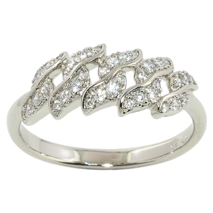 Кольцо Xuping Родий Декоративный узор с цирконием фото №25 Кольцо Xuping Родий Декоративный узор с цирконием фото №25