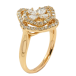 Кольцо Xuping Позолота 18K Цветок инкрустация цирконием фото №2 Кольцо Xuping Позолота 18K Цветок инкрустация цирконием фото №2