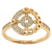 Кольцо Xuping Позолота 18K Декоративный узор с инкрустацией цирконием фото №1