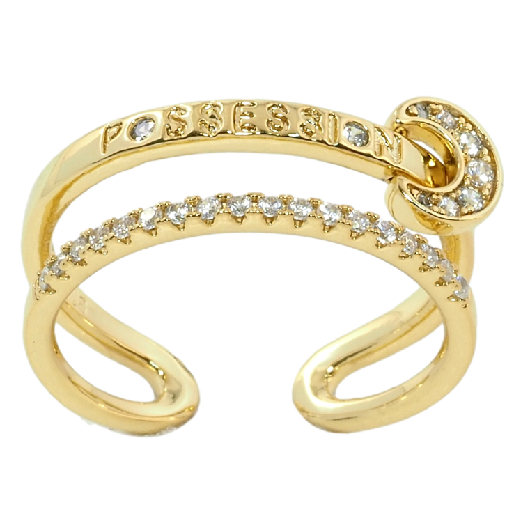 Каблучка Xuping QQMМ Позолота 14K Possession фото №22