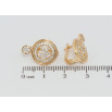 Сережки Xuping Позолота 18K англійський замок Інкрустація цирконієм фото №2