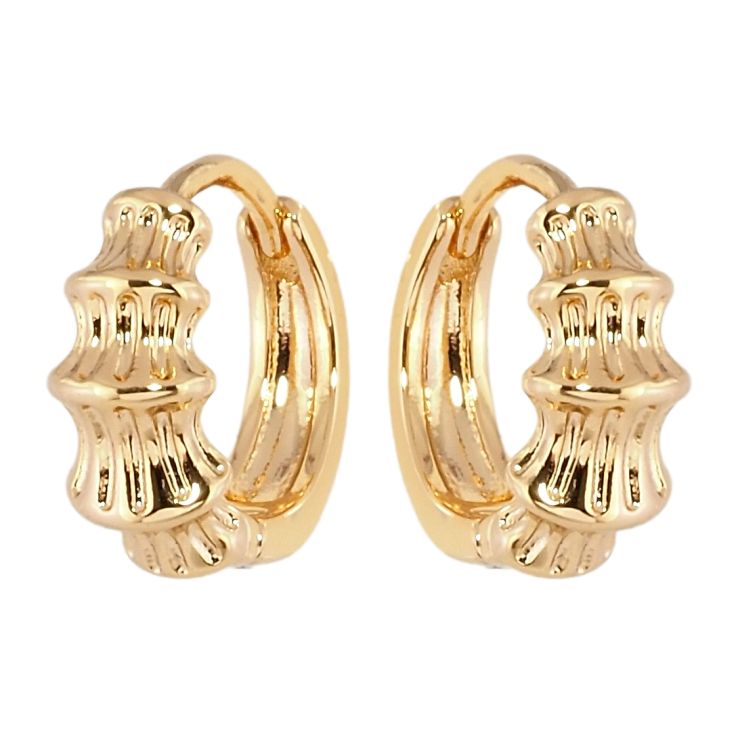 Сережки Xuping Позолота 18K колечка Декоративні фото №11 Сережки Xuping Позолота 18K колечка Декоративні фото №11