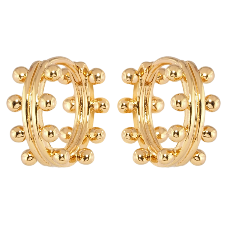 Серьги Xuping Позолота 18K колечки Декоративные фото №5 Серьги Xuping Позолота 18K колечки Декоративные фото №5