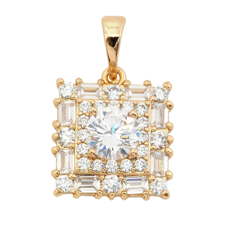 Кулон Xuping Позолота 18K Инкрустация цирконием для цепочки до 5мм фото №19 Кулон Xuping Позолота 18K Инкрустация цирконием для цепочки до 5мм фото №19