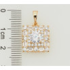 Кулон Xuping Позолота 18K Інкрустація цирконієм для ланцюжка до 5мм фото №2 Кулон Xuping Позолота 18K Інкрустація цирконієм для ланцюжка до 5мм фото №2