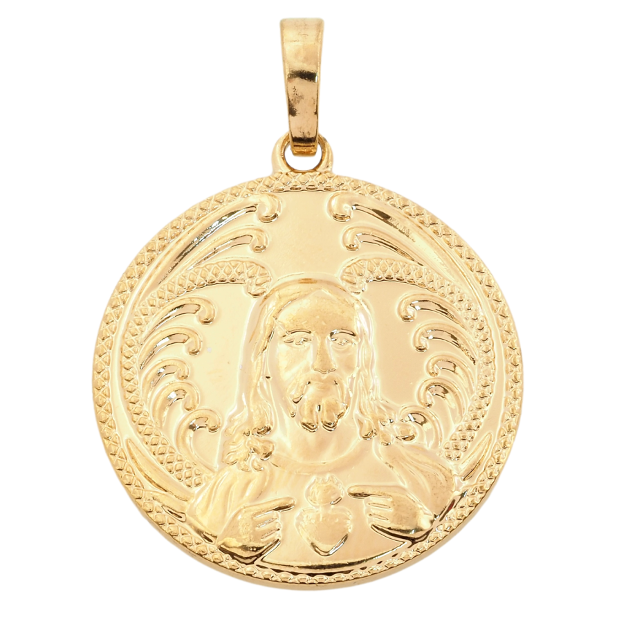 Кулон Xuping Позолота 18K Ладанка Иисус Христос для цепочки до 6мм фото №1 Кулон Xuping Позолота 18K Ладанка Иисус Христос для цепочки до 6мм фото №1