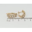 Серьги Xuping Позолота 18K английский замок Инкрустация цирконием фото №2 Серьги Xuping Позолота 18K английский замок Инкрустация цирконием фото №2