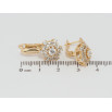 Серьги Xuping Позолота 18K английский замок Декоративные цветочки с цирконием фото №2 Серьги Xuping Позолота 18K английский замок Декоративные цветочки с цирконием фото №2